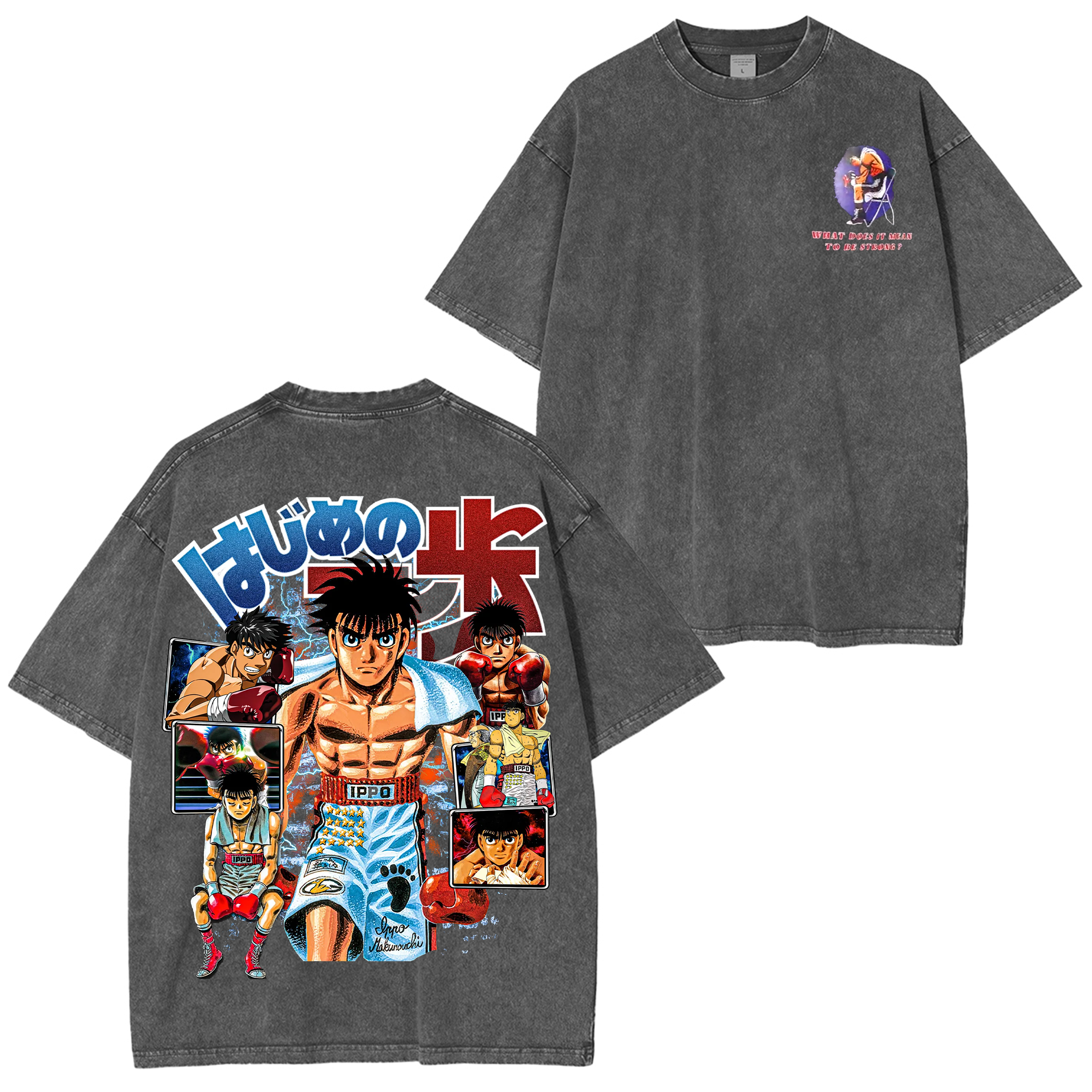 T-shirt/Sweat-shirt/Sweat à capuche vintage Hajime no Ippo