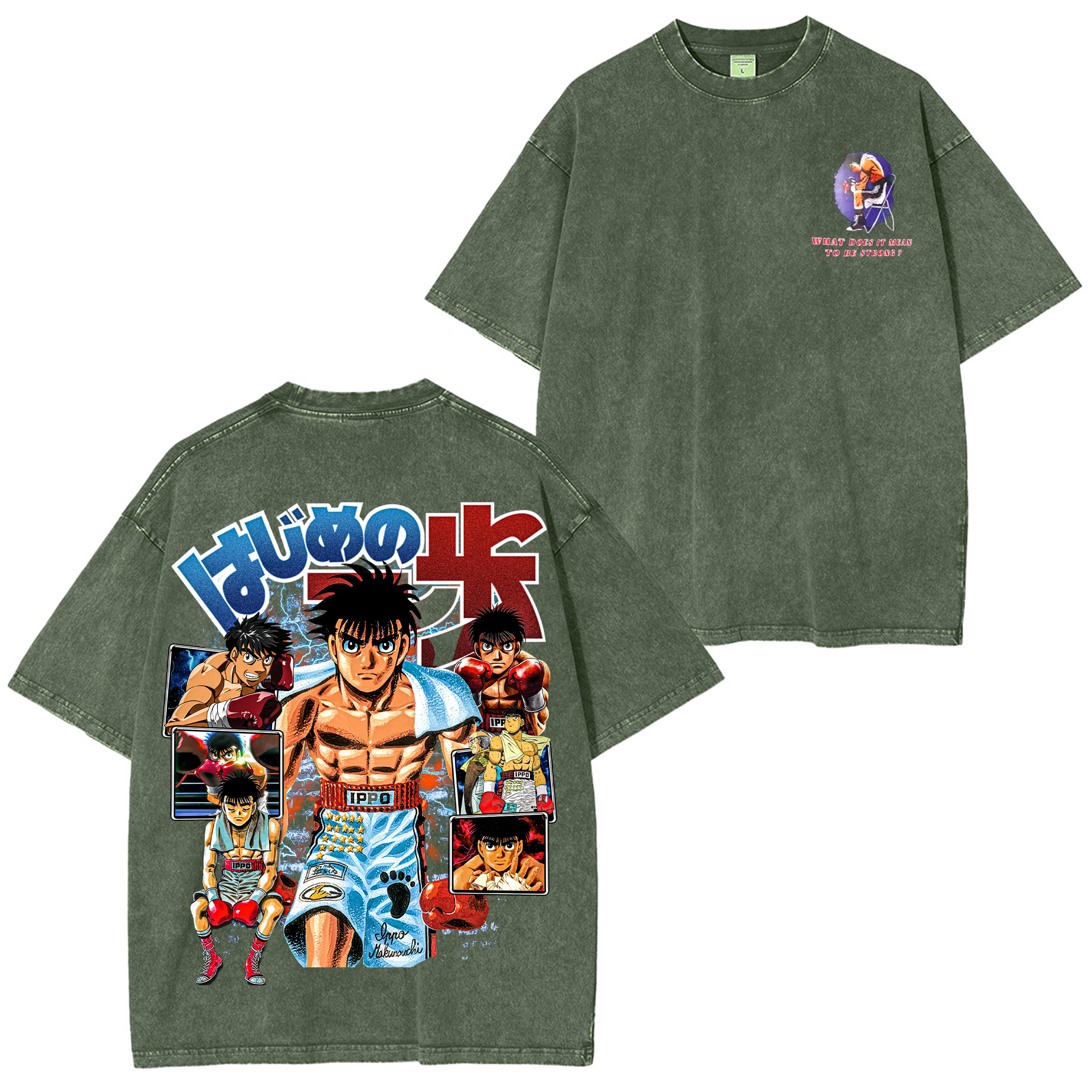 T-shirt/Sweat-shirt/Sweat à capuche vintage Hajime no Ippo