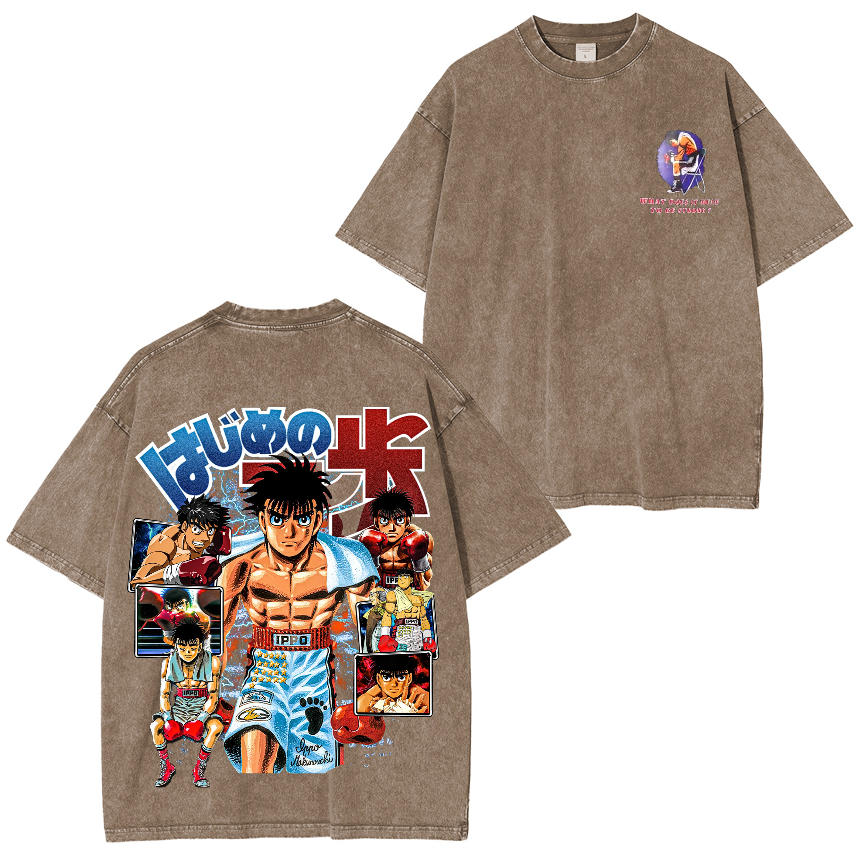 T-shirt/Sweat-shirt/Sweat à capuche vintage Hajime no Ippo