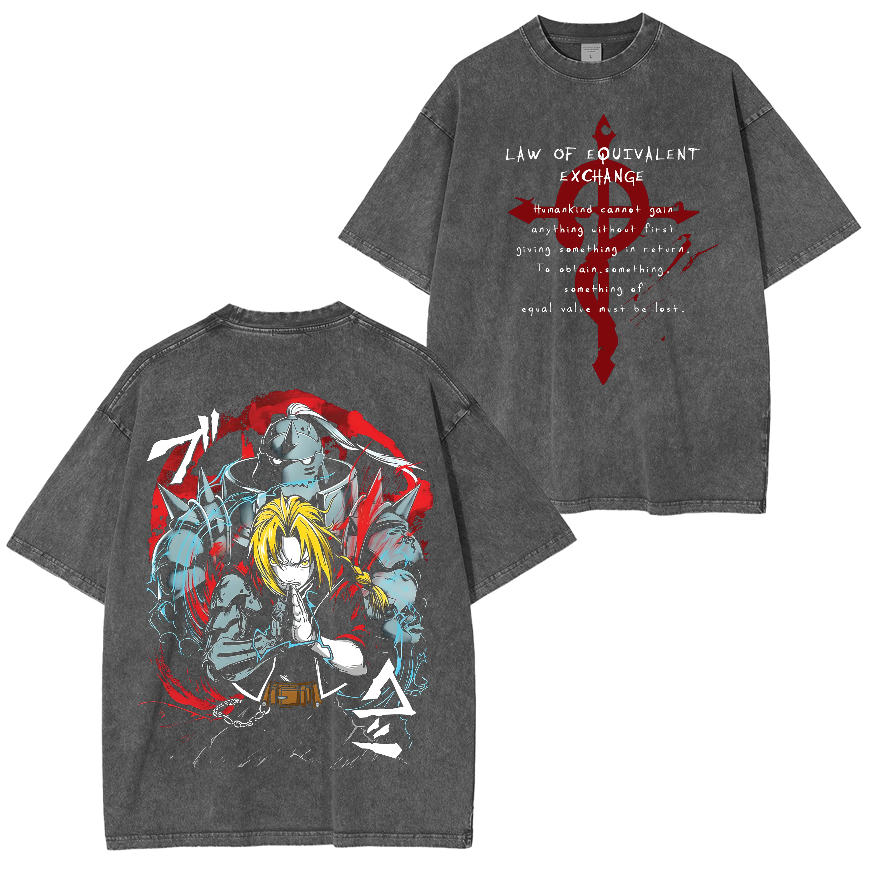 T-shirt/Sweat-shirt/Sweat à capuche vintage Fullmetal Alchemist