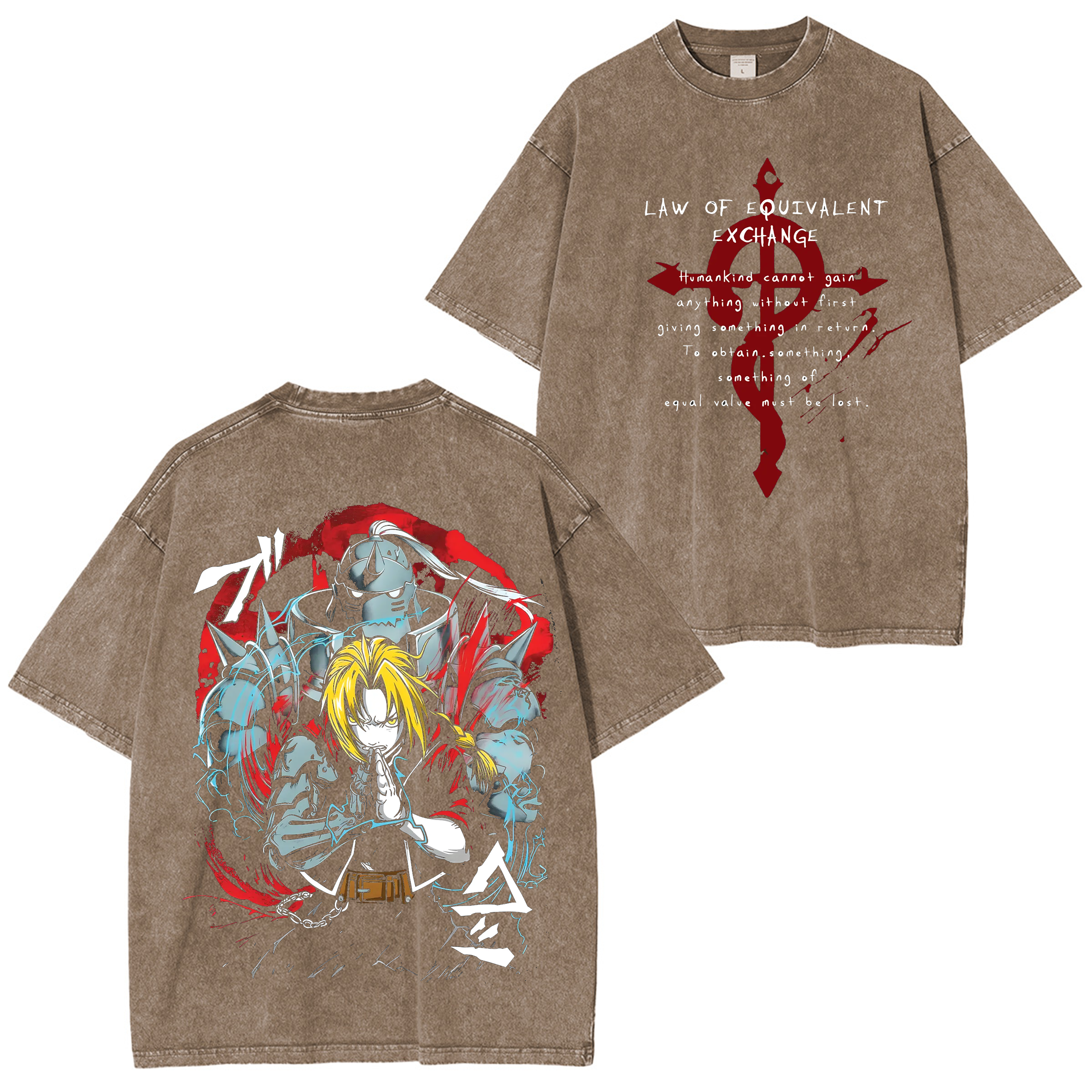 T-shirt/Sweat-shirt/Sweat à capuche vintage Fullmetal Alchemist