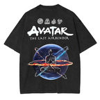 Avatar the Last Airbender Anime Unisex Washed T-Shirt