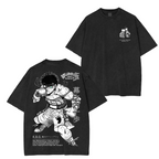 Ippo Makunouchi- Camiseta Unisex Lavada del Anime Hajime no Ippo