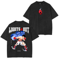 T-shirt délavé unisexe anime Hajime no Ippo