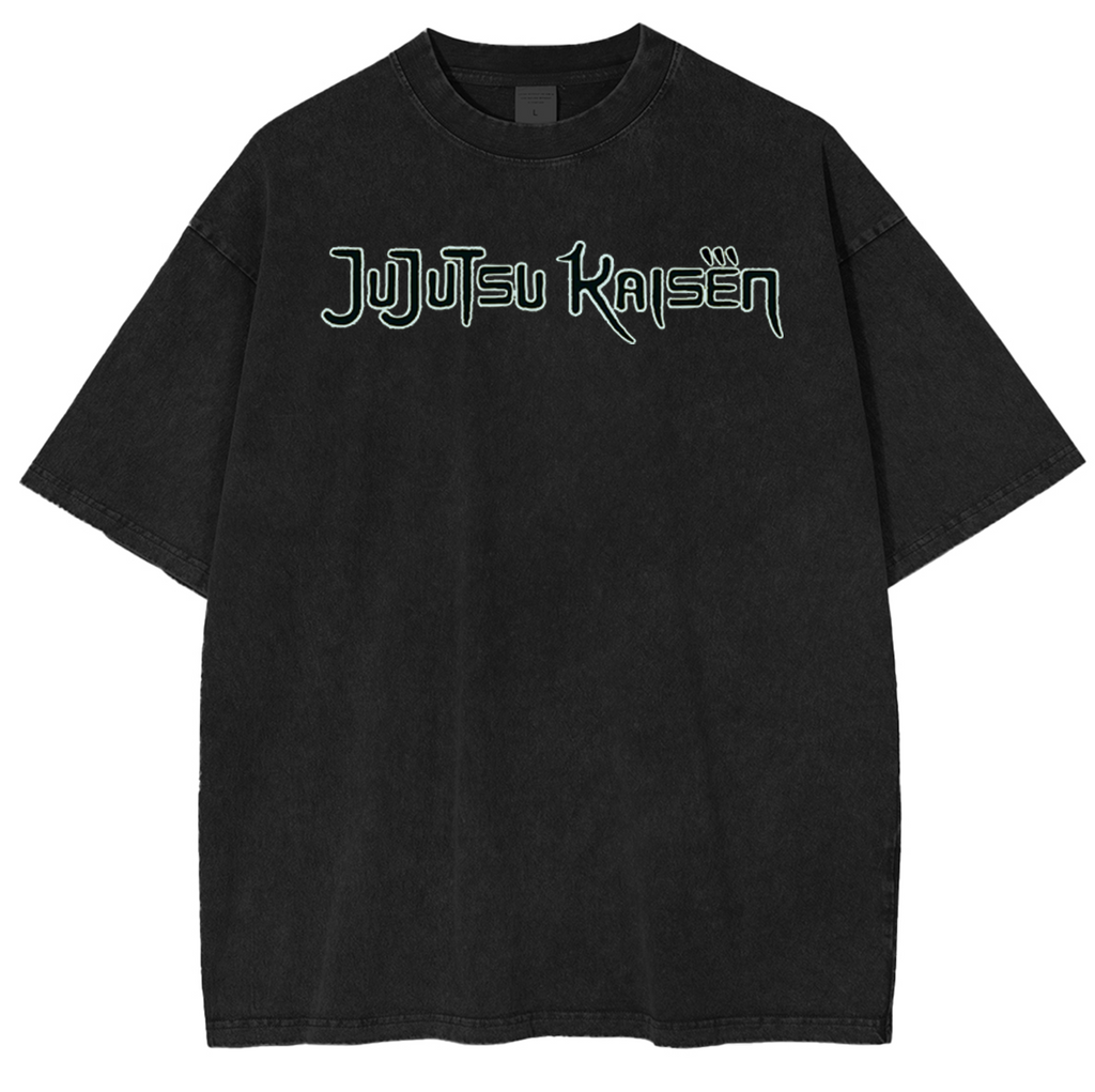 Camiseta unisex lavada de anime Jujutsu Kaisen de GOJO