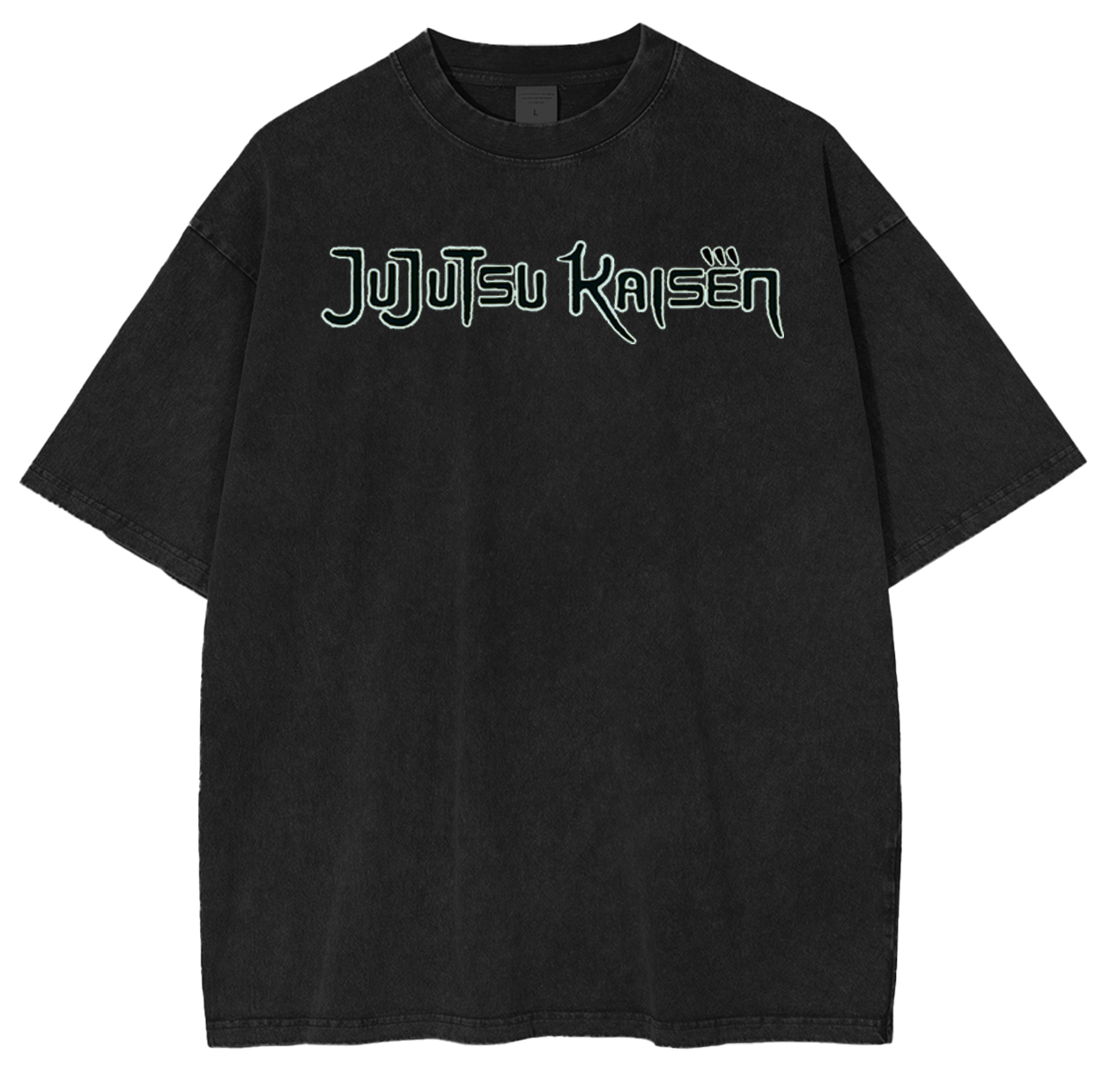 T-shirt Unisexe Lavé Anime Jujutsu Kaisen GOJO