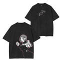 T-shirt unisexe délavé Jujutsu Kaisen Anime