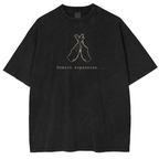 Camiseta lavada unisex de anime de Jujutsu Kaisen