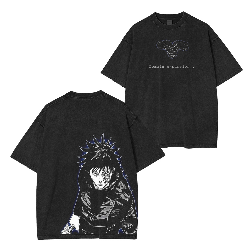 Jujutsu Kaisen Anime Unisex Washed T-Shirt