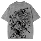 T-Shirt Unisexe Lavé Anime Demon Slayer Tanjiro