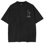 La camiseta lavada unisex del anime Jujutsu Kaisen de Gojo Satoru, El Honrado