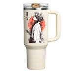 Vaso con popote abatible de Zenitsu, Demon Slayer