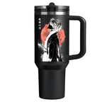 Vaso con popote abatible de Zenitsu, Demon Slayer
