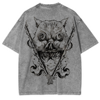 Inosuke Hashibira, T-shirt délavé unisexe Anime Demon Slayer