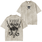 Inosuke Hashibira, T-shirt délavé unisexe Anime Demon Slayer