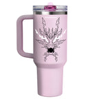 Vaso con pajita abatible Zenitsu Demon Slayer