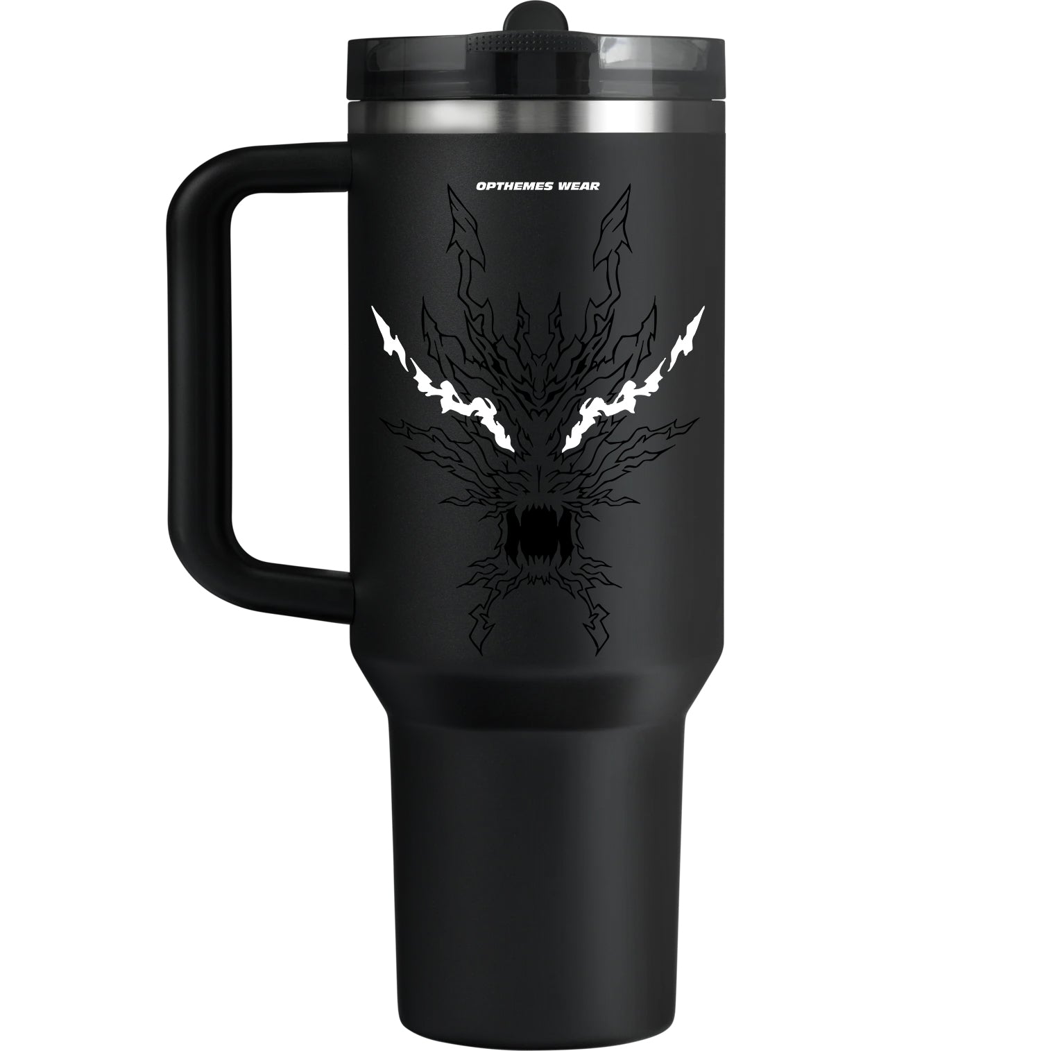 Vaso con pajita abatible Zenitsu Demon Slayer