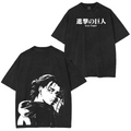 Attack on titan Eren Anime Unisex Washed T-Shirt