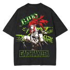 T-shirt unisexe délavé Gachiakuta Anime