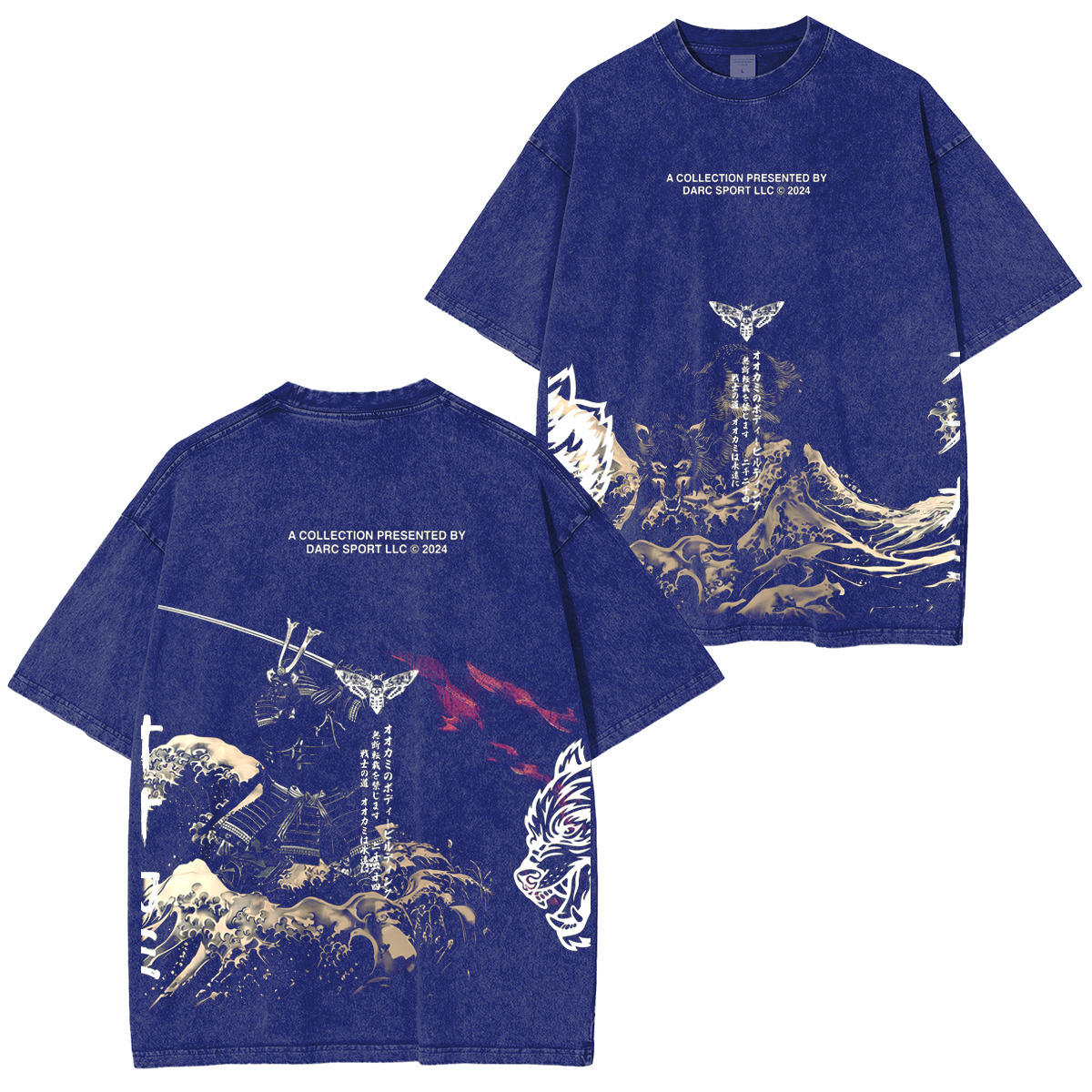 Camiseta Lavada Unisex BUSHIDO
