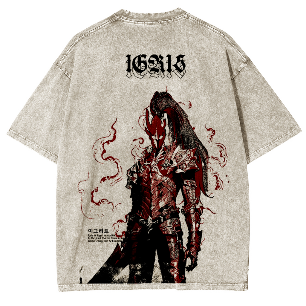 Solo Leveling  Anime Unisex Washed T-Shirt