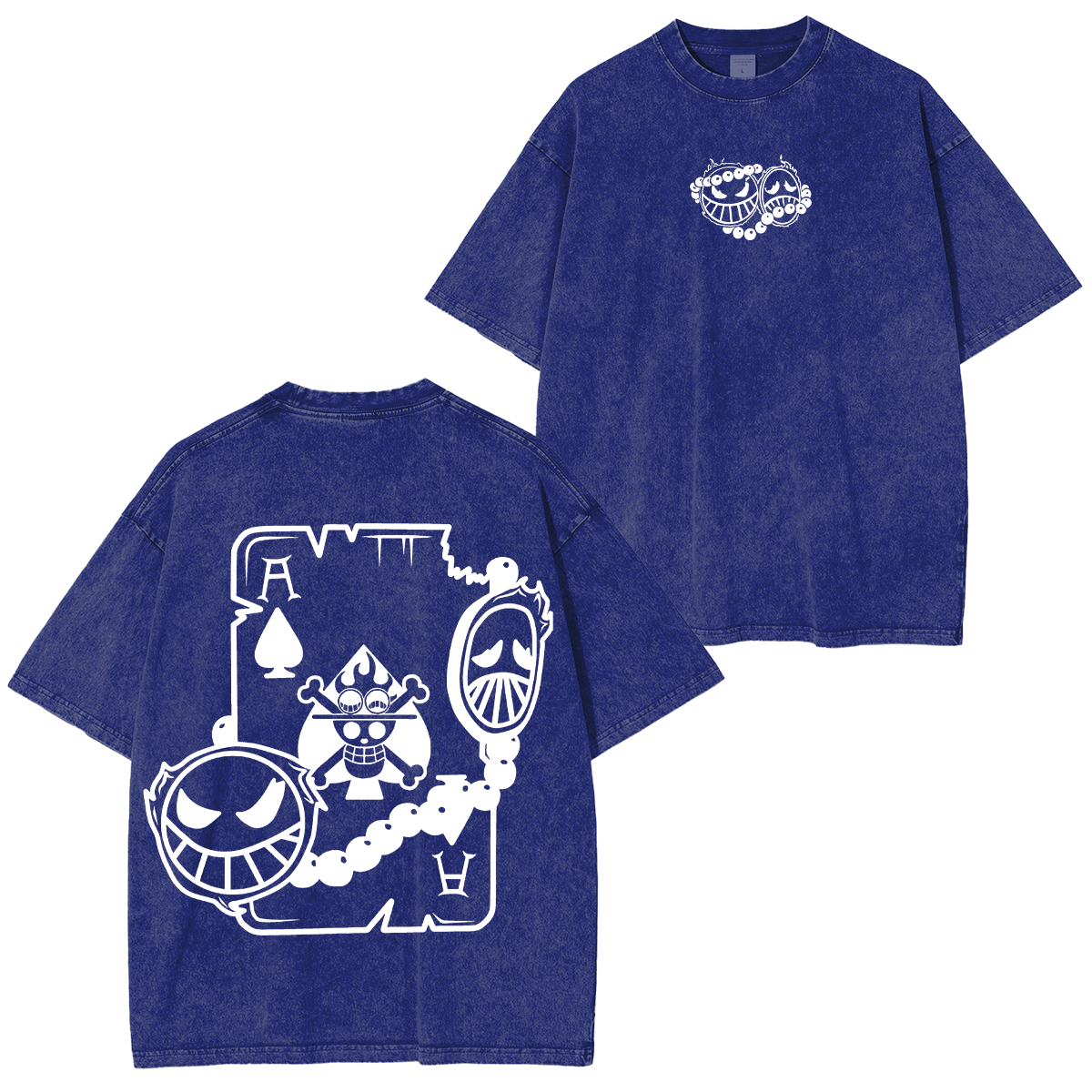 One Piece Anime Unisex Washed T-Shirt
