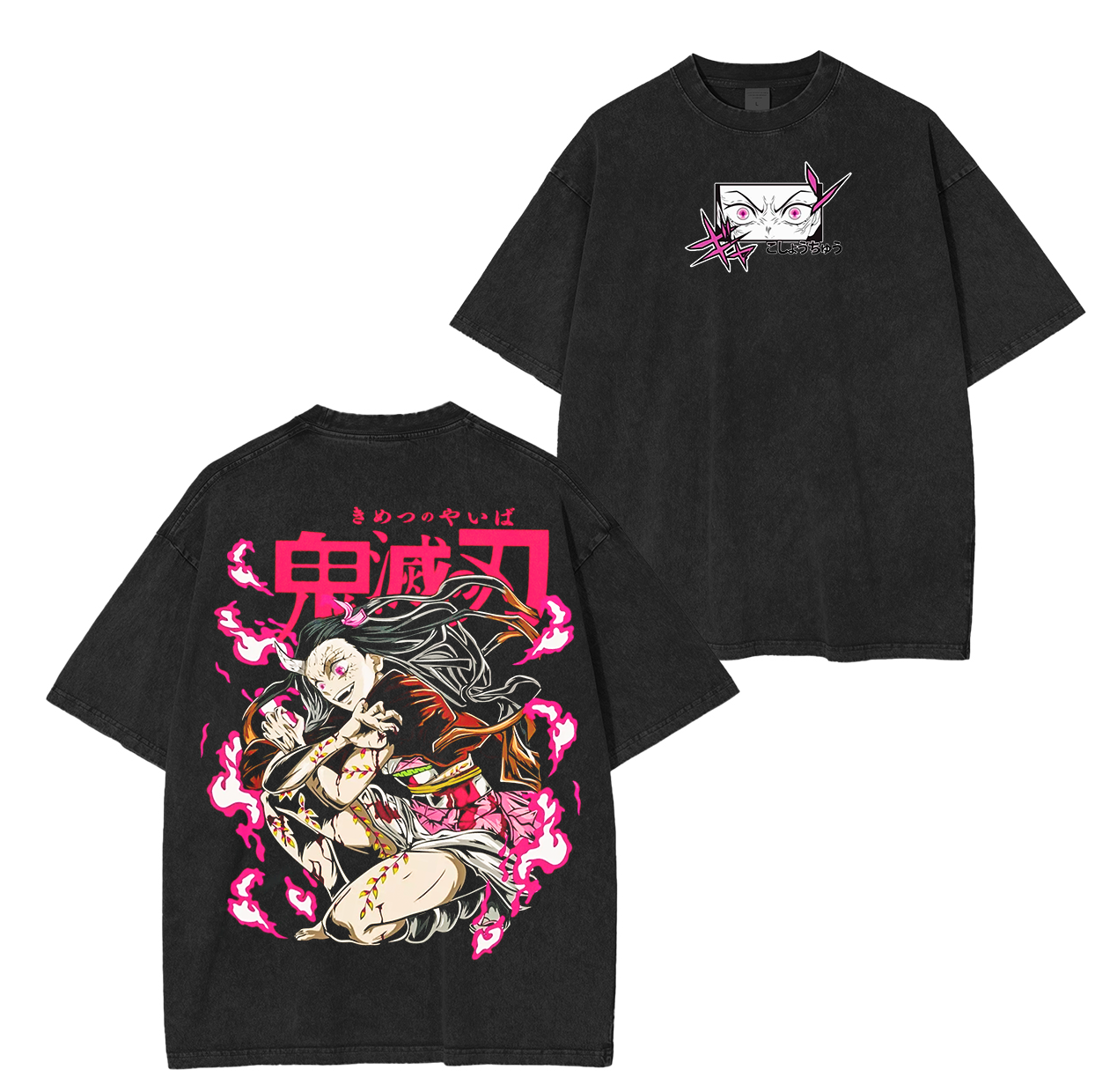 Demon Slaye Anime Unisex Washed T-Shirt
