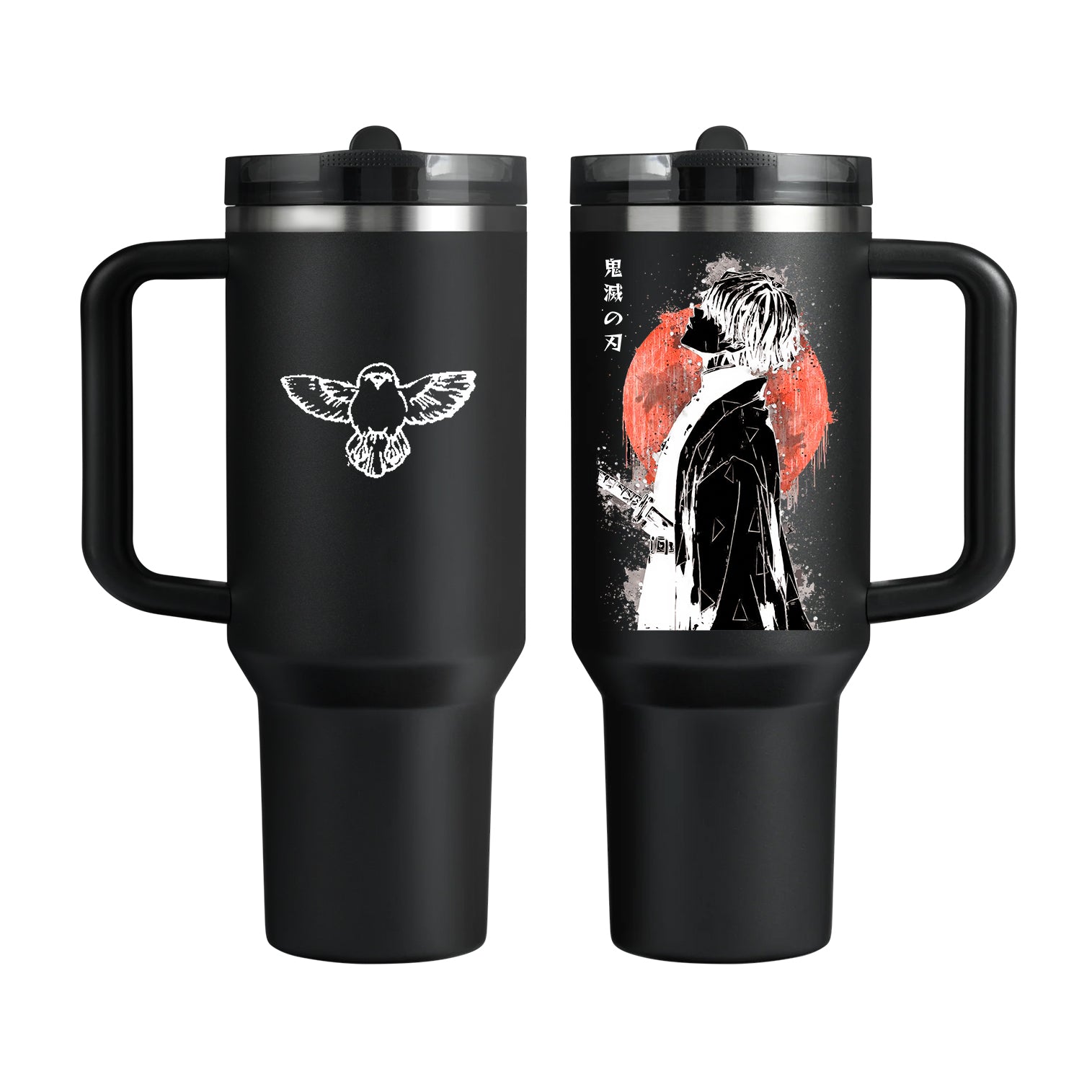 Zenitsu ,Demon Slayer Flip Straw Tumbler