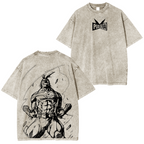 Retro Vintage Limited All might Plus Ultra - My Hero Academia  Anime Unisex Washed T-Shirt