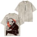 T-shirt lavé unisexe Jujutsu Kaisen Itadori - Anime