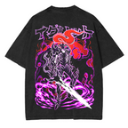 Igris Monarchs Army - Solo Leveling Anime Unisex Washed T-Shirt