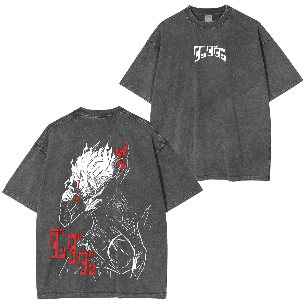 Camiseta unisex lavada Dandadan Anime