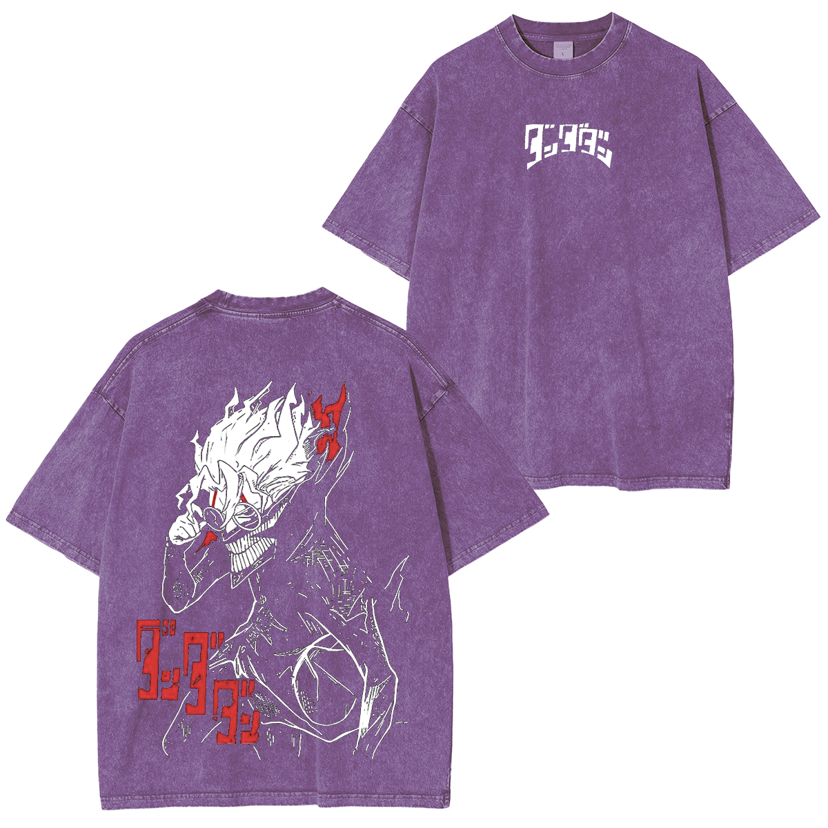 Camiseta unisex lavada Dandadan Anime
