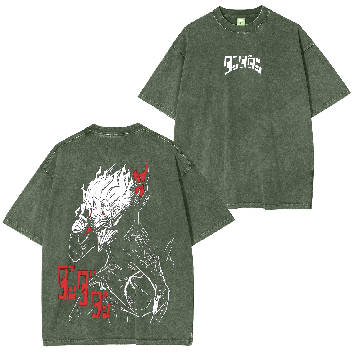 Camiseta unisex lavada Dandadan Anime