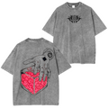 T-shirt unisexe délavé Trafalgar D. Water Law, anime One Piece