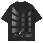 Bleach Bankai Combo Anime Unisex Washed T-Shirt