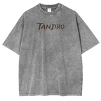 Tanjiro Kamado,Demon Slayer  Anime Unisex Washed T-Shirt