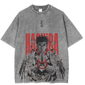 Camiseta unisex lavada de anime Gyomei Himejima