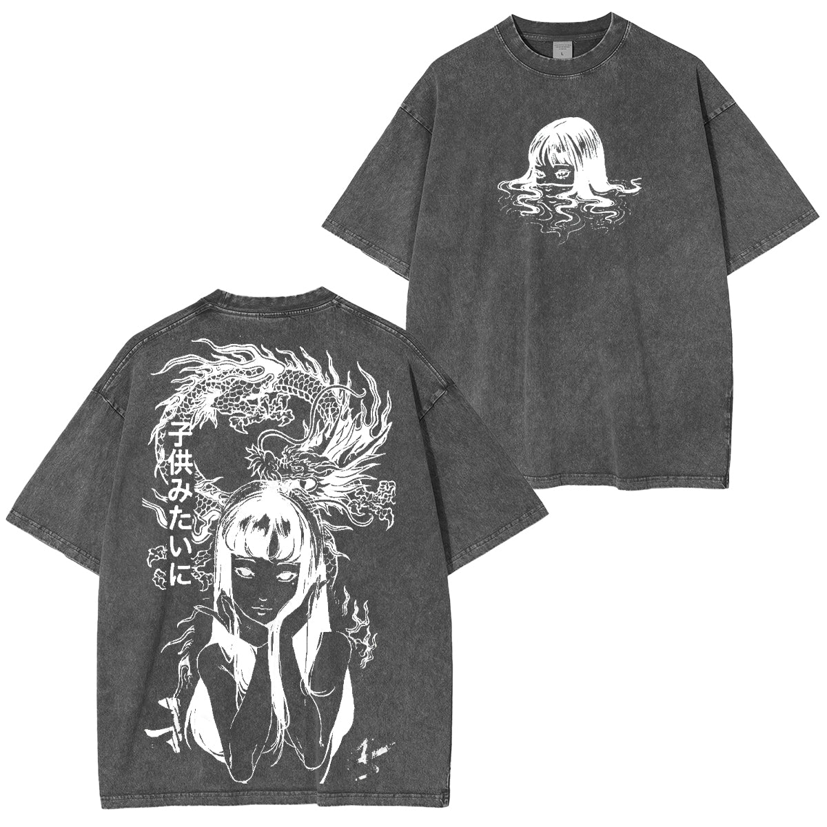 Tomie Junji Ito Camiseta Vintage