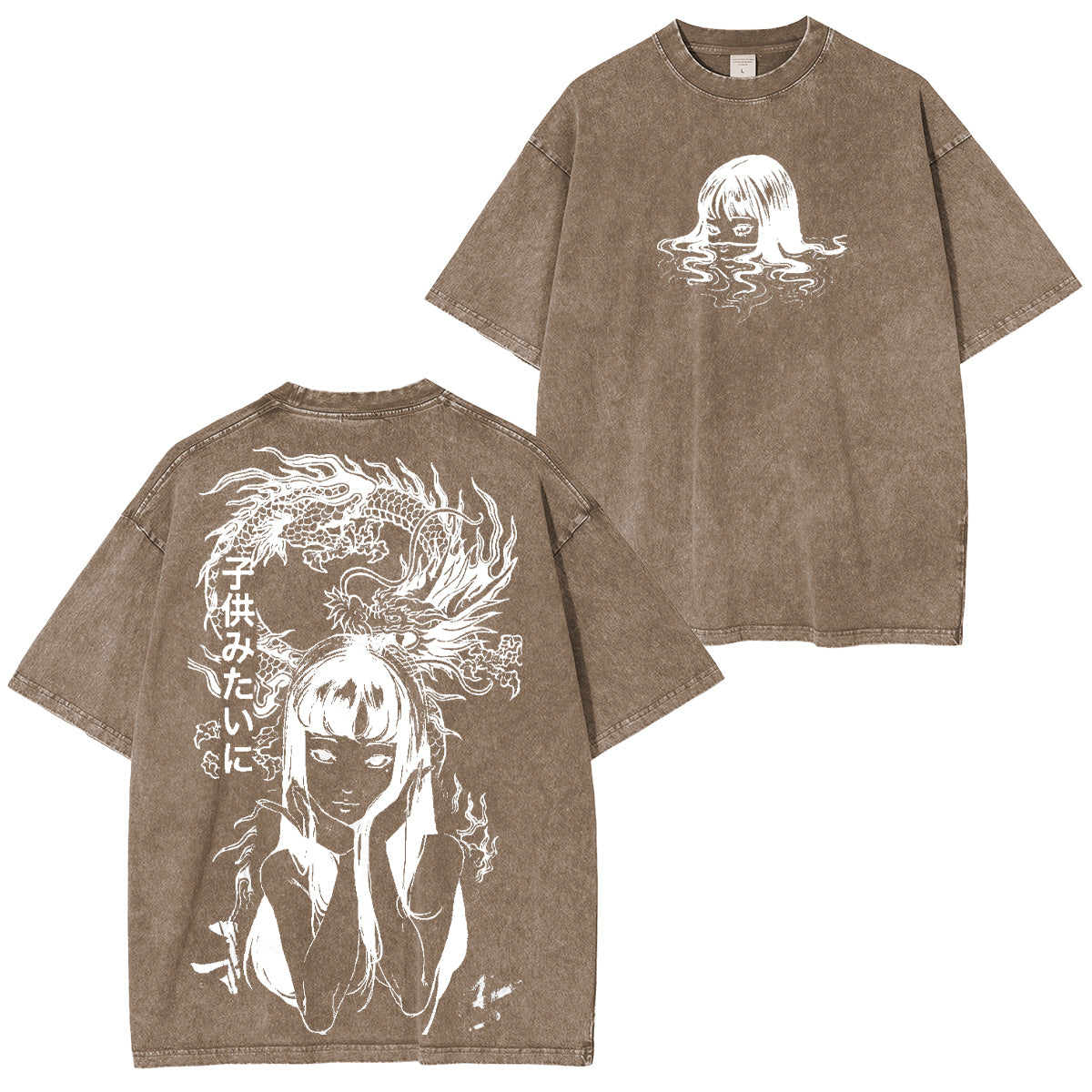 Tomie Junji Ito Camiseta Vintage
