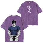 T-shirt/Sweat-shirt/Hoodie Toji Fushiguro délavé