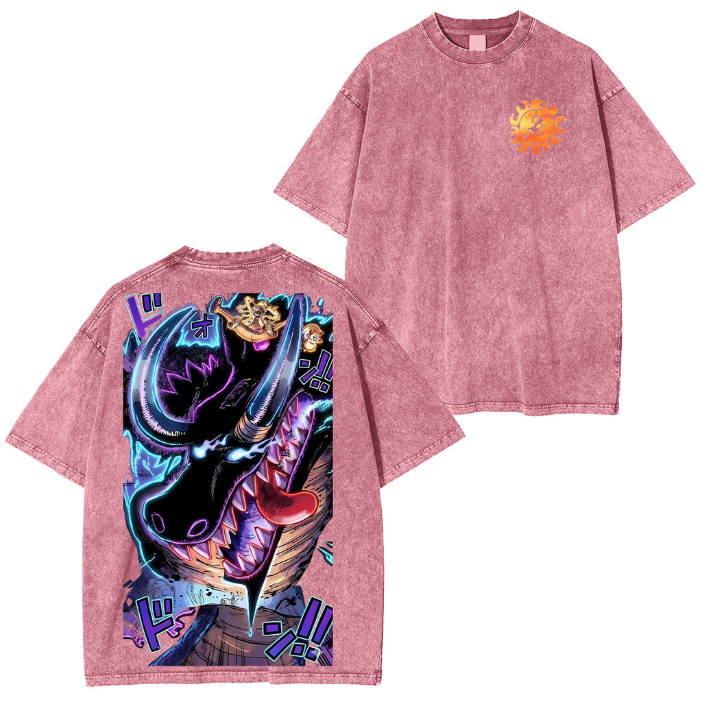 ONE PIECE Washed T-shirt/Crewneck/Hoodie