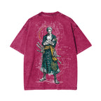 Zoro One Piece Unisex Washed T-Shirt