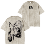 Seiko Ayase,Dandadan Anime Unisex Washed T-Shirt