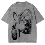 Seiko Ayase,Dandadan Anime Unisex Washed T-Shirt