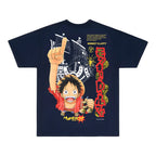 CHEMISE ONE PIECE LUFFY ROI DES PIRATES (BLEU MARINE)