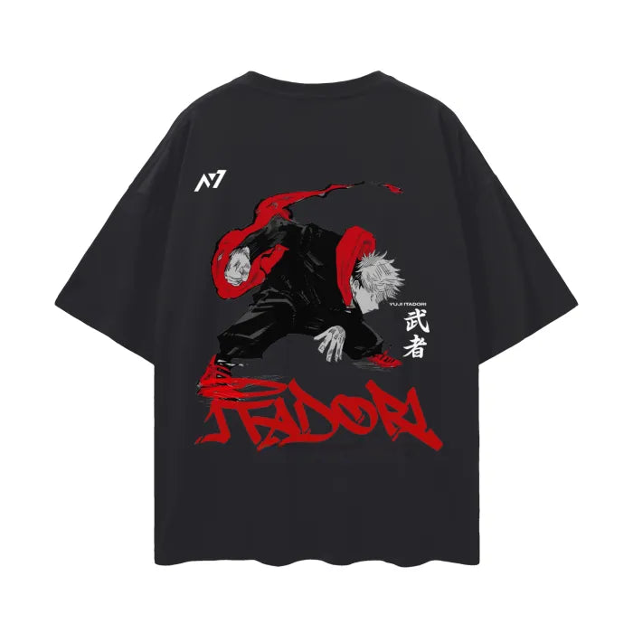 Camiseta "Black Flash" de estilo urbano