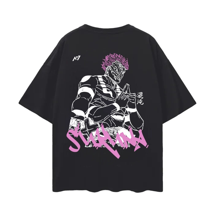 Camiseta streetwear "The Disgraced One" negra