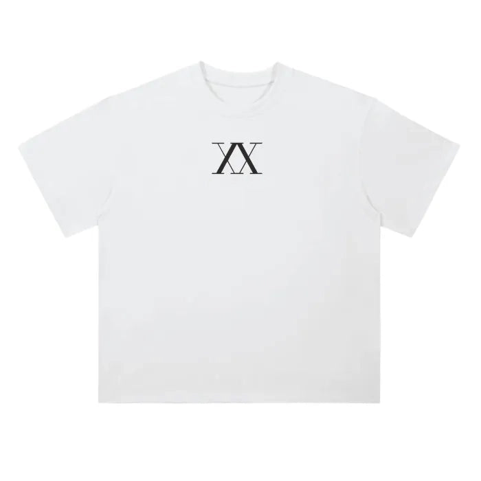 T-shirt Silent Assassin Streetwear blanc lourd