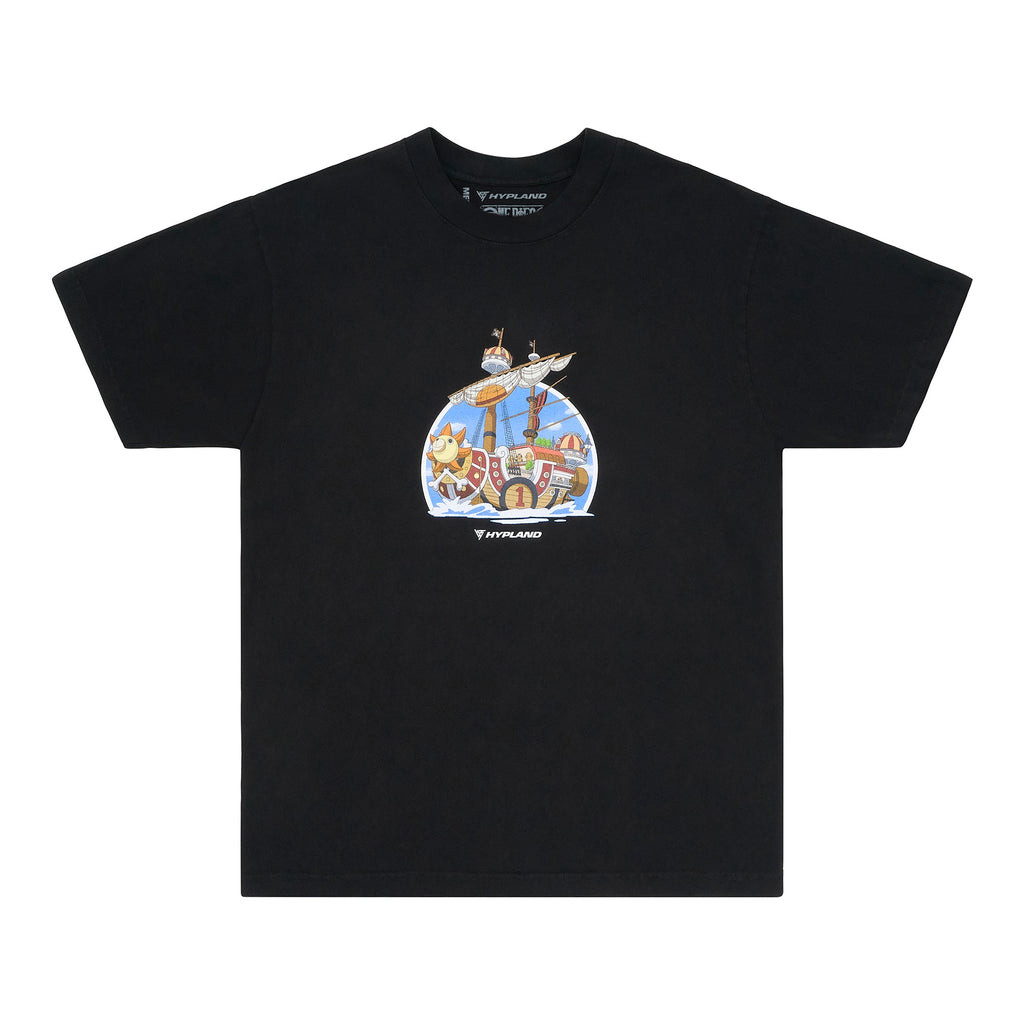 CAMISETA ONE PIECE THOUSAND SUNNY (NEGRO)